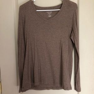 tan sonoma long sleeved tee